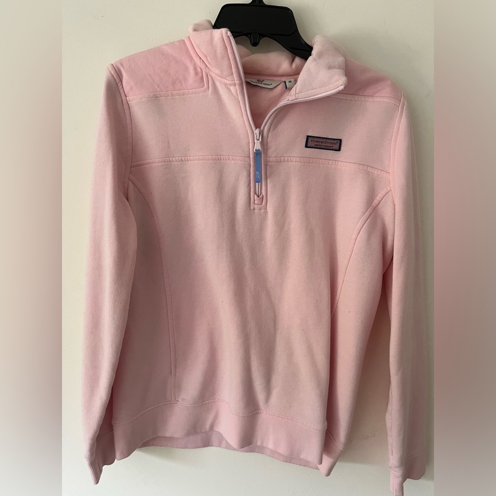 Vineyard Vines Pink Quarter Zip